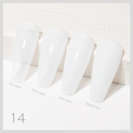9ml CANNI Nail Gel Polish HEMA FREE TPO FREE French Nail Design Rubber Base Gel Builder Nail Gel In Bottle Semi Permanent Gel