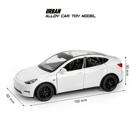 1:32 Model Y Alloy Car Model Diecast Metal Car Model Simulation Sound and Light Collection Childrens Toys Gift A963