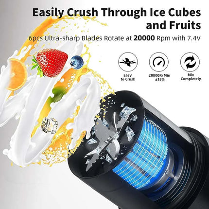 Small Blender Portable Juicer 150W Multifunction Smoothie Maker Fruit Squeezer Ice Crusher Food Mixer Juicer Machine