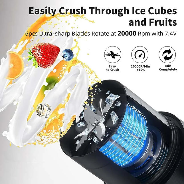 Small Portable Blender Juicer 150W Multifunction Smoothie Maker Fruit Squeezer Ice Crusher Food Mixer Juicer Machine