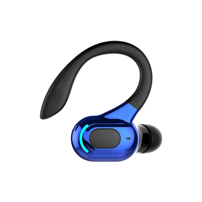 New Bluetooth Business Wireless Headphone Ear-Hook Mini HIFI Bass Single Ear Earphone With Mic Earbuds Sport Game Drive Headset