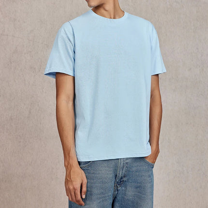 XS-6XL 100 Cotton T shirt Men,Short Sleeve Summer Top,Casual Solid TShirt,Plain Fashion Tees Women,Quality Basic Unisex Clothes
