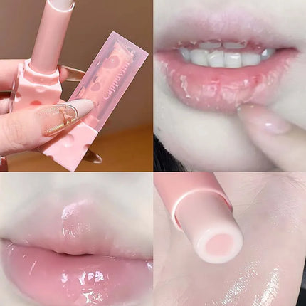 Cheese Lip Balm Set Moisturizing plumps lips reduces lip lines lip care product for smooth lips