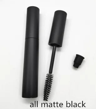 10/30/50/100pcs 10ml Lip Gloss Tubes Matte Black Lip Balm Bottle Empty Eyeliner Mascara Cosmetic Container Packing Container
