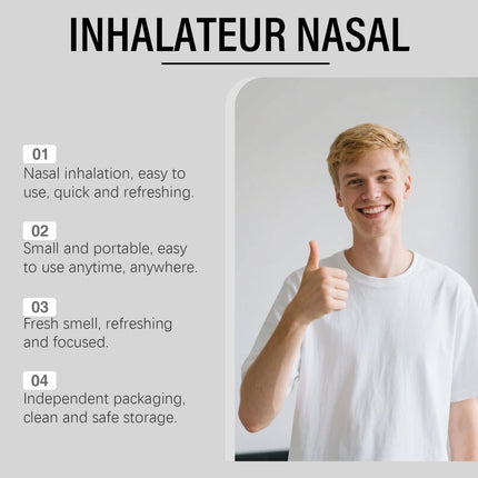 Men's Nursing Nasal Sniffing Stick Gentle Care Daily Nutrition Body Comfortable Inhalation Nasal Sniffing Stick-s*6k1t