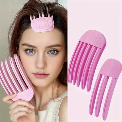 Fluffy Root Volumizing Clip - High Crown Magic Comb, Suitable For Natural And Seamless Bangs Without Damage