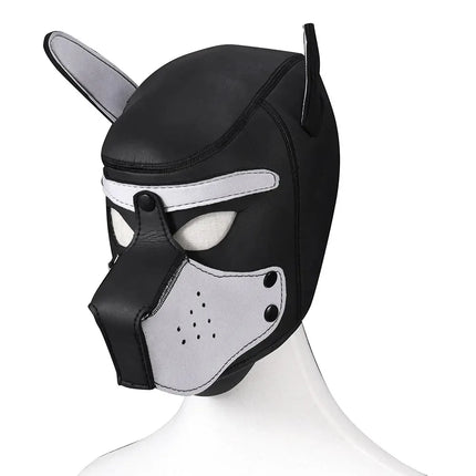 Female Role-playing Mask Couple Training Game BDSM Bondage Sex Toy Male Dog Head Mask Adult Party Toy Nightclub Dance Head Cover