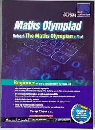 1 Book Sap Maths Olympiad Primary School Mathematical Thinking Training Exercise Math Questions in English Book