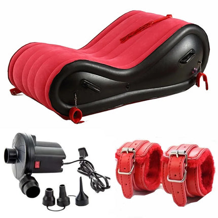 Inflatable Sexy Sofa Bed Adult Games Love Chair Living Room Furniture Electric Air Pump Erotic Bondage Gear Sex Toys for Couples