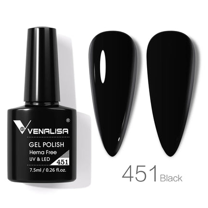 Venalisa VIP4 7.5ml Gel Nail Polish Hema Free Full Coverage Beautiful Semi Permanent Soak Off UV LED Gel Nail Polish Gel Lacquer