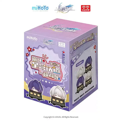Mihoyo Honkai Star Rail Q Version Stackable Figure 2nd Series Blind Box Anime Collectible Ornament Decor Gift For Anime Fans