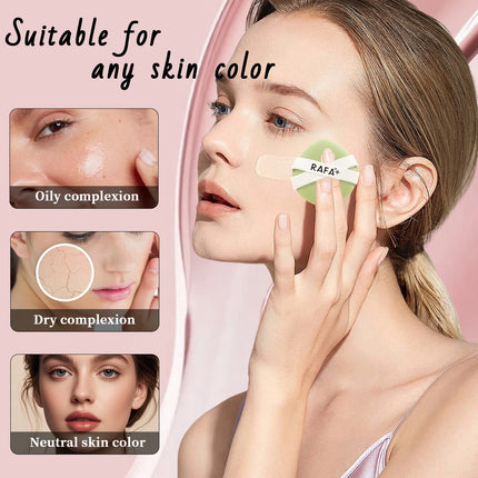 3pcs double bandage super soft puff suit, wet and dry, suitable for foundation, smooth makeup, suitable for all skin types.