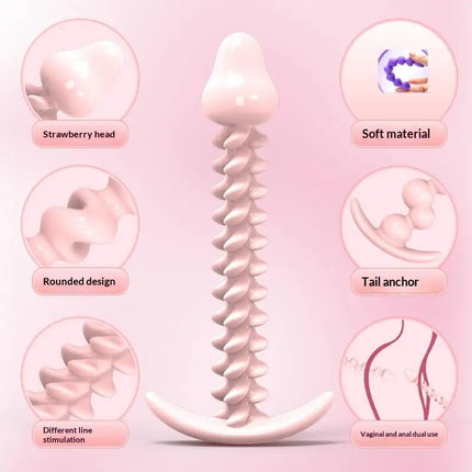 preferred1 Pcs Femboy Porno Products 18+ Hand-held TPE Pussy Butt Plug Sex Toys Sexy Accessories Adult Tools product