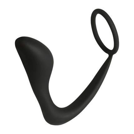 Male Anal Plug With Penis Ring Sex Toys G-spot Prostatic Massage Cock Ring Silicone Butt Plug Gay Sex Game Adult Supplies