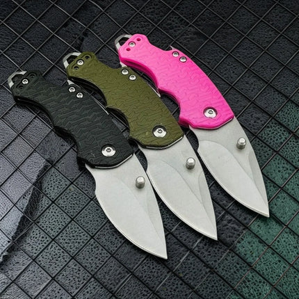 High-Quality KS 3800 Shuffle Mini Folding Knife 8Cr13Mov Blade Nylon Fiberglass Handle Outdoor Camping Hunting Hiking Tool