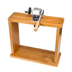 6 solid wood barrels