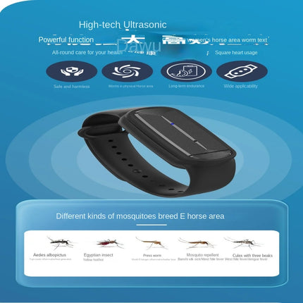 M90 Electronic Mosquito Repellent for Adults, Children, Pregnant Women, Outdoor Outdoor Ultrasonic Mosquito Repellent Bracelet