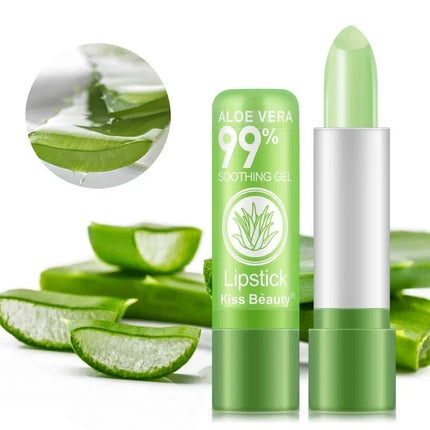 1/12pcs Color Changing Tinted Lip Balm Lipstick Aloe Vera Lipstick Moisturizing Long Lasting Moisturizing Nourishing Lip Care