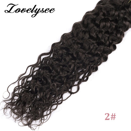 Water Wave Nano Rings Hair Extensions European Natural Blonde Human Hair Micro Beads Ring Hair Extension 0.8g/1g/Strand 50pc/set