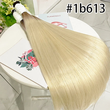 Soft Vietnamese Human Hair Weaves 100% Remy Extensions Bundles Natural Straight For Women 18-30Inch
