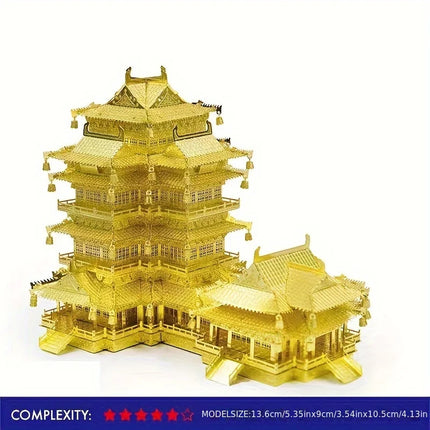 3D Metal Puzzle Colorful Butterfly 1942 motorcycle 055 Destroyer Ship model KITS Assemble Jigsaw DIY Puzzle Gift Toys For Adult
