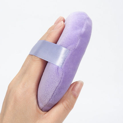 125mm圆形 Cotton Velvet Powder Puff Large Loose Powder Puff Makeup Artist Powder Puff Round Cotton Ribbon Hook Hand Glove Puff