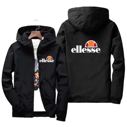 Spring Autumn New Windbreaker Mountaineering Raincoat Printed Letters Men's Jacket Coat Fashion Outdoor Sports Casual Thin Jacke