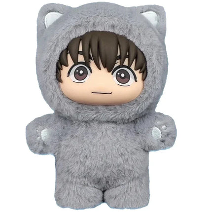 @@BANDAI Jujutsu Kaisen 2 Cat Ear Plushie Series Blind Box Anime Figure - Mystery Room Decoration Collection Kids Gift
