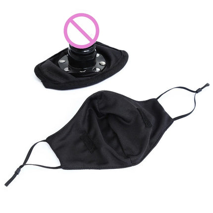 Mouth Plug Ball High-Quality Silicone Simulation Penis Adult Game Bondage Mask with Dildo Mouth Gag Erotic Sex Toys for Couple