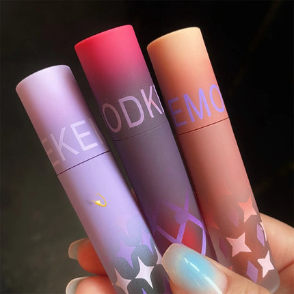 Pigeon Blood Red Matte Lipstick Waterproof and Lasting Blue Gothic Lip Gloss Sexy Punk Black Lip Tint Dark Lip Cream Makeup