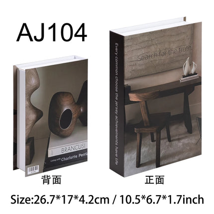 Morandi Decorative Book Open Luxury Fake Book Storage Box Home Decor Matisse Boho Bauhaus Coffee Table Shelf Interior Decoration