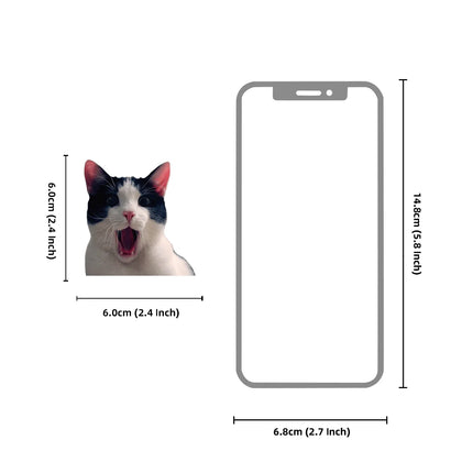 50Pcs/Bag,Funny Animals Stickers,Waterproof Be Suitable For Skateboard DlY Luggage Laptop Phone Creative Stationery ToysColor