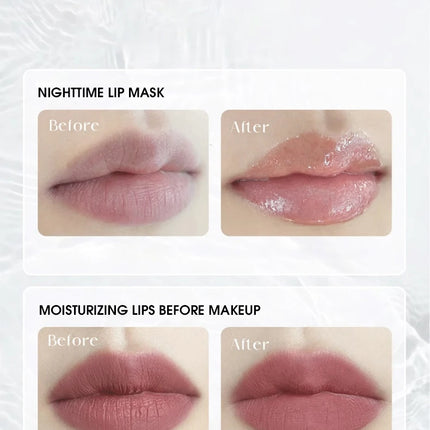 Vitamin C Lip Essence Oil Lip Oil Moisturizing Lip Liquid Hydrating moisturizing primer Improve lip lines and remove dead skin f