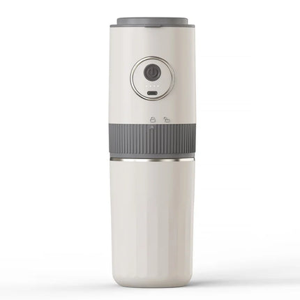 All-in-One Coffee Maker Travel-Friendly Handheld Espresso Machine with Built-in Grinder Mini Pour over Cup for Home And Outdoor