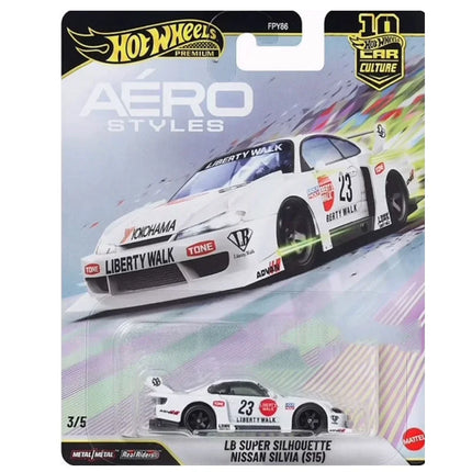 New Hot Wheels Premium Car Culture AERO STYLES FPY86 Nissan Skyline 1/64 Alloy Car Model Collection Toy Boy's Birthday Gift Toy