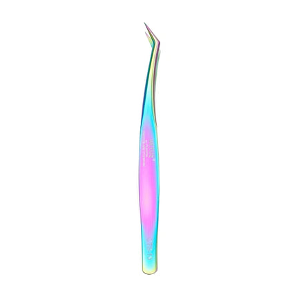 VETUS Original New MTS Series Silver Tweezers for Eyelash Extensions Stainless Steel Hyper Fine Tip Anti Static ESD Tweezers