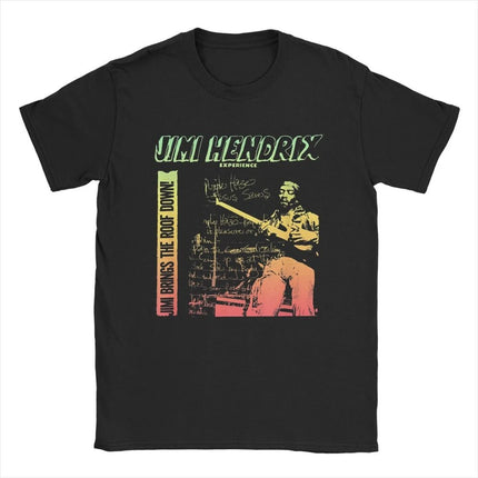 Jimi Hendrix 2026 New Bestseller Men's Women Y2k Rock Album Graphic Hawaiian Hiphop Style Shirt Women Summer T-Shirt