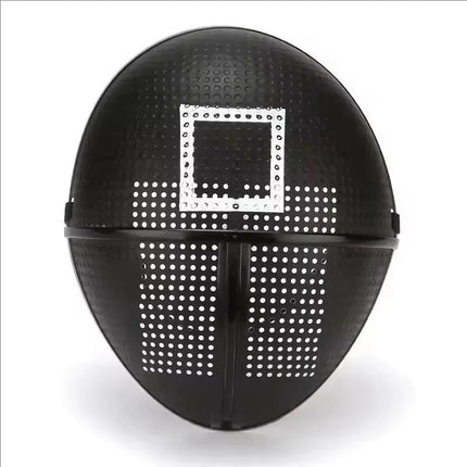 Calamari Game Cosplay Costume With Gloves Black Triangle Disguise Round Square Carnival Party Medieval Coat Mask Set Halloween