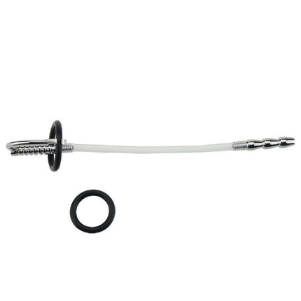 Male Stainless Steel Urethral Plug Penis Catheter Stretching Dilator Plug 9Inch