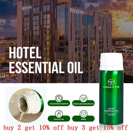 NAMSTE 100ML Hotel Essential Oil Air Purifier Essential Oil Diffuser Humidifier Holiday Home Freshener Electric Aromatic Oasis