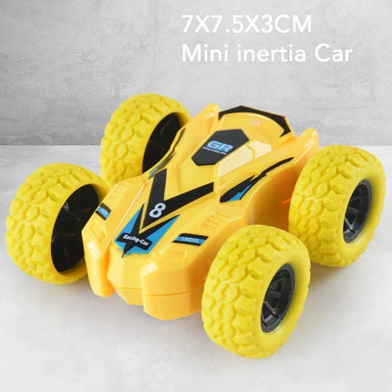 Multi Color Graffiti Creative Pull Back Car Double-Side Vehicle Inertia Safety and Fall Resistance Shatter Proof Model for Kids