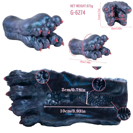 LUUK Single Channel Silicone Fetish Foot Male Masturbator Realistic Pocket Pussy Penis Stimulation Stroker Onahole For Men Game