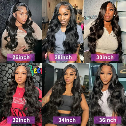 30 40 Inch Body Wave 1 3 4  Human Hair Bundles Brazilian Remy Unprocessed Human Hair Wavy Doule Drawn Bundles Weave Extensions