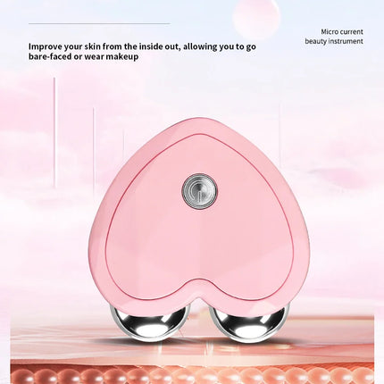 Micro Current Face Beauty Instrument Mini Portable Face Slimming Massager EMS Delicate Contour Lifting Firm Skin Beauty Device