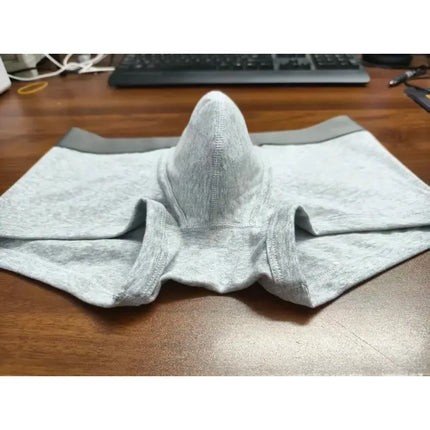 2026 Cotton Men's Boxer Briefs with Large Pockets, Comfortable and Hot-Selling Men's Sexy Underpants.