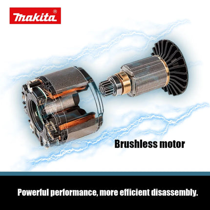 Makita DTW285 18V Brushless Electric Screwdriver 280N.m 1/2" Socket Rechargeable Drill Driver Compatible with Makita 18V Battery