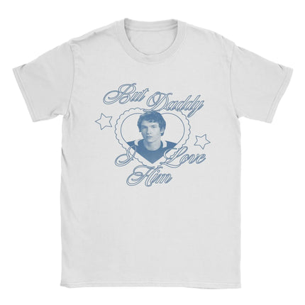 Heated Rivalry Ilya Rozanov But Daddy I Love Him T Shirt Men's Pure Cotton Vintage T-Shirts Crew Neck Tees Short Sleeve Clothing