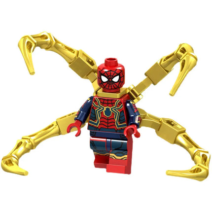 New 5cm Marvel Spider-Man Venom Building Block Figures Assembleable Figure Desktop Ornament Decorations Best Gifts for Childrens