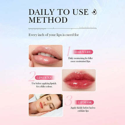 Vitamin C Moisturizing Lip Mask Plump Lips Nourishing Hydrating Lip Balm Lip Plumper Lipstick for Beauty Lips Skin Care