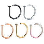 5pcs-Mixed / 20G(0.8mm-Dia.8mm)